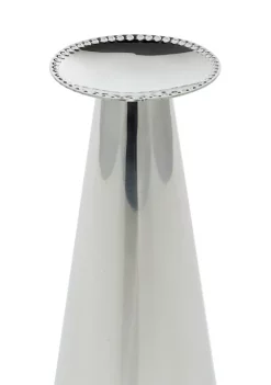 New 🌟 Stainless Steel Glam Candle Holder Set of 2 by Monroe Lane 🧨 -Monroe Lane Sales Belk 17431