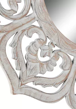 Flash Sale 👏 Farmhouse Wood Wall Mirror by Monroe Lane 👏 -Monroe Lane Sales Belk 17444