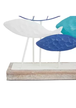 Wholesale 🥰 Coastal Metal Sculpture by Monroe Lane ❤️ -Monroe Lane Sales Belk 17483