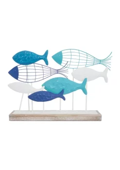 Wholesale 🥰 Coastal Metal Sculpture by Monroe Lane ❤️ -Monroe Lane Sales Belk 17486