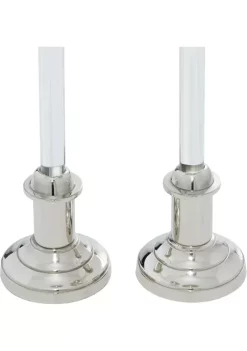 Buy 😉 Glam Aluminum Candle Holder - Set of 2 by Monroe Lane 💯 -Monroe Lane Sales Belk 17489