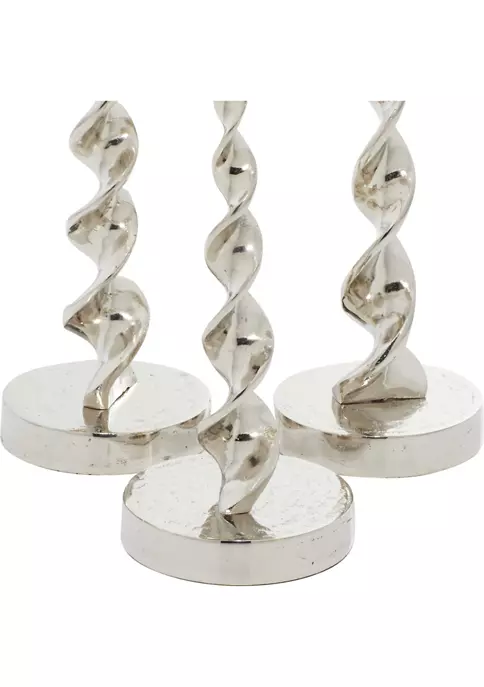 Top 10 😍 Coastal Aluminum Candle Holder - Set of 3 by Monroe Lane 😍 4 Top 10 😍 Coastal Aluminum Candle Holder - Set of 3 by Monroe Lane 😍 - Image 4