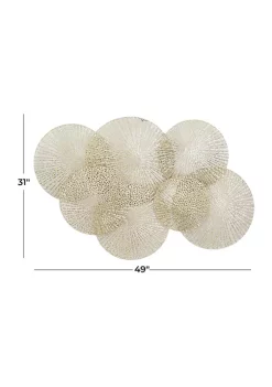 Buy 💯 Contemporary Metal Wall Decor by Monroe Lane 👏 -Monroe Lane Sales Belk 17519