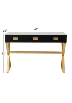 Budget ✨ Contemporary Wood Desk by Monroe Lane 🤩 -Monroe Lane Sales Belk 17526