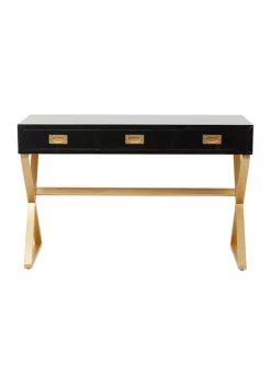 Budget ✨ Contemporary Wood Desk by Monroe Lane 🤩 -Monroe Lane Sales Belk 17527