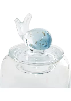 Deals 😍 Contemporary Glass Decorative Jars - Set of 2 by Monroe Lane ✨ -Monroe Lane Sales Belk 17536