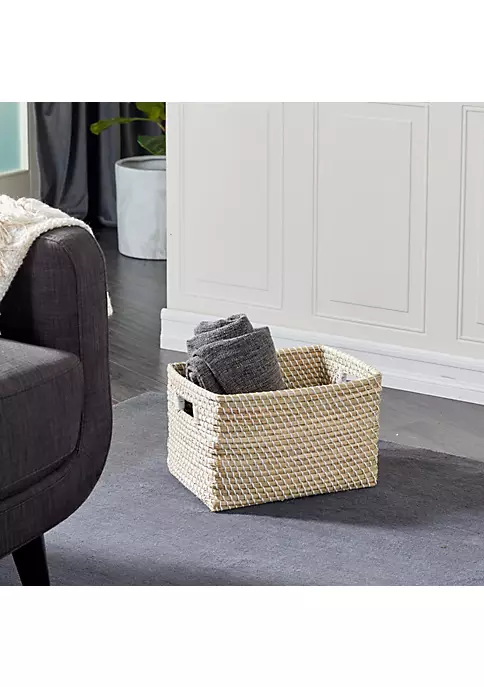 Deals 𧨠Contemporary Seagrass Storage Basket by Monroe Lane π 2 Deals 𧨠Contemporary Seagrass Storage Basket by Monroe Lane π - Image 2