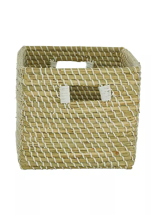 Deals 𧨠Contemporary Seagrass Storage Basket by Monroe Lane π 5 Deals 𧨠Contemporary Seagrass Storage Basket by Monroe Lane π - Image 5