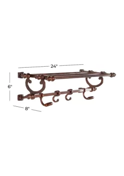 Cheapest 🧨 Rustic Wall Shelf by Monroe Lane ⭐ -Monroe Lane Sales Belk 17647