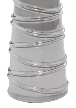 Cheap 🥰 Contemporary Ceramic Candle Holder - Set of 3 by Monroe Lane 🧨 -Monroe Lane Sales Belk 17691