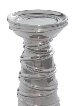 Cheap 🥰 Contemporary Ceramic Candle Holder - Set of 3 by Monroe Lane 🧨 -Monroe Lane Sales Belk 17692