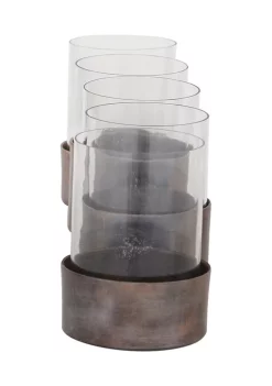 New ❤️ Iron Modern Candle Holder by Monroe Lane ⭐ -Monroe Lane Sales Belk 17699