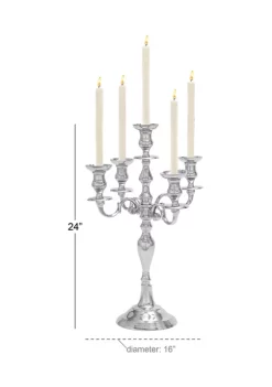 Best deal 😍 Traditional Aluminum Candelabra by Monroe Lane 👏 -Monroe Lane Sales Belk 17718