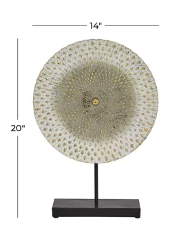 Flash Sale 👏 Contemporary Metal Sculpture by Monroe Lane ⭐ -Monroe Lane Sales Belk 17725