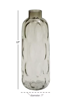 Discount 🌟 Coastal Glass Vase by Monroe Lane 👏 -Monroe Lane Sales Belk 17788