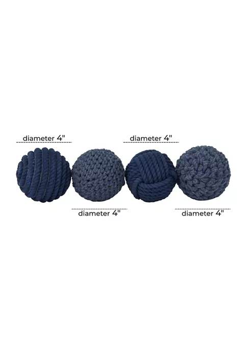 Best Pirce ๐ Coastal Jute Orbs & Vase Filler - Set of 4 by Monroe Lane โ 4 Best Pirce ๐ Coastal Jute Orbs & Vase Filler - Set of 4 by Monroe Lane โ - Image 4