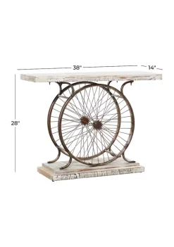 Brand new 🤩 Rustic Wood Console Table by Monroe Lane 😍 -Monroe Lane Sales Belk 17818