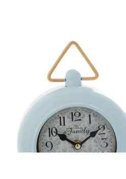 Wholesale 🎁 Farmhouse Metal Clock by Monroe Lane 👍 -Monroe Lane Sales Belk 17848