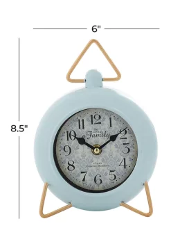 Wholesale 🎁 Farmhouse Metal Clock by Monroe Lane 👍 -Monroe Lane Sales Belk 17849