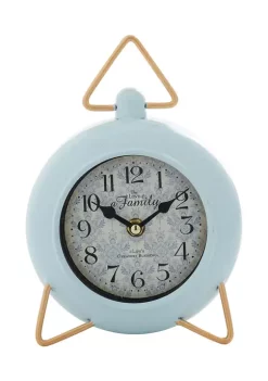 Wholesale 🎁 Farmhouse Metal Clock by Monroe Lane 👍 -Monroe Lane Sales Belk 17850