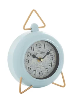 Wholesale 🎁 Farmhouse Metal Clock by Monroe Lane 👍 -Monroe Lane Sales Belk 17851