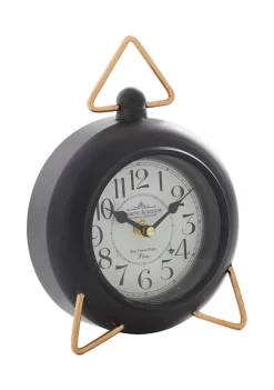 Wholesale 🎁 Farmhouse Metal Clock by Monroe Lane 👍 -Monroe Lane Sales Belk 17852