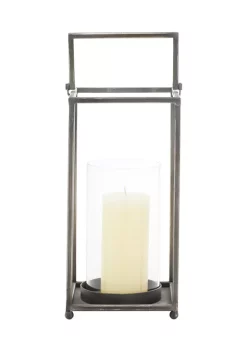 New ⌛ Modern Metal Lantern by Monroe Lane 🤩 -Monroe Lane Sales Belk 17860