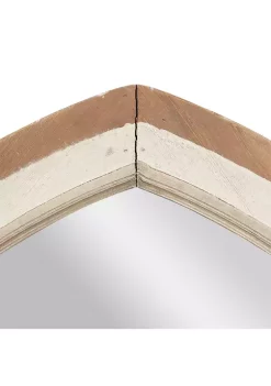 Budget ✔️ Vintage Wood Wall Mirror by Monroe Lane ❤️ -Monroe Lane Sales Belk 17895