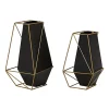 Best Sale 👍 Contemporary Metal Vase - Set of 2 by Monroe Lane ❤️