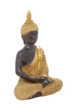 Buy 𧨠Bohemian Polystone Buddha Sculpture by Monroe Lane β¨