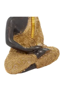 Buy 🧨 Bohemian Polystone Buddha Sculpture by Monroe Lane ✨ -Monroe Lane Sales Belk 17982