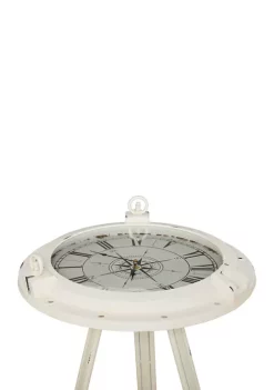 Outlet 🔔 Coastal Metal Accent Table by Monroe Lane 🎉 -Monroe Lane Sales Belk 18043