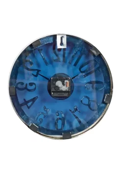 Buy ⭐ Aluminum Contemporary Wall Clock by Monroe Lane 🥰 -Monroe Lane Sales Belk 18070