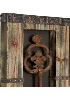 Flash Sale ❤️ Rustic Wood Wall Decor - Set of 2 by Monroe Lane ⌛ -Monroe Lane Sales Belk 18089