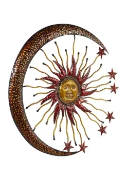 Hot Sale 🛒 Rustic Metal Wall Decor by Monroe Lane 🛒 -Monroe Lane Sales Belk 18122