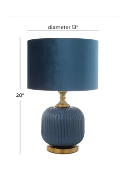 Wholesale 🎉 Transitional Fabric Table Lamp by Monroe Lane ✔️ -Monroe Lane Sales Belk 18142