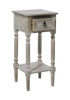 Flash Sale ✔️ Farmhouse Wood Accent Table by Monroe Lane 🎁 -Monroe Lane Sales Belk 18178
