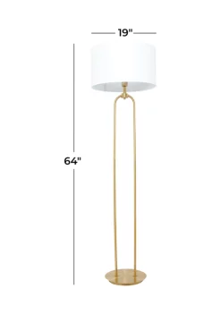 Budget 💯 Modern Metal Floor Lamp by Monroe Lane 💯 -Monroe Lane Sales Belk 18189