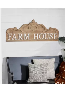 Wholesale 👍 Farmhouse Wood Wall Decor by Monroe Lane ⌛