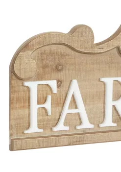 Wholesale 👍 Farmhouse Wood Wall Decor by Monroe Lane ⌛ -Monroe Lane Sales Belk 18213