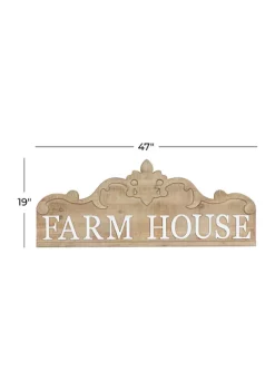 Wholesale 👍 Farmhouse Wood Wall Decor by Monroe Lane ⌛ -Monroe Lane Sales Belk 18214