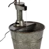 Best Sale 🔥 Farmhouse Metal Fountain by Monroe Lane 👍