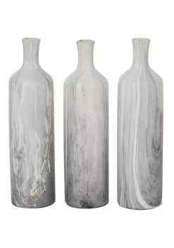 Brand new 🎉 Contemporary Ceramic Vase - Set of 3 by Monroe Lane 💯 -Monroe Lane Sales Belk 18236
