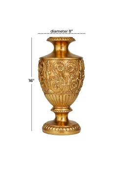 New 😍 Traditional Polystone Vase by Monroe Lane 🔔 -Monroe Lane Sales Belk 18248