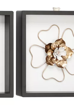 Wholesale ✨ Contemporary Wood Wall Decor - Set of 2 by Monroe Lane 👏 -Monroe Lane Sales Belk 18252