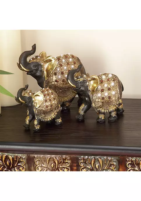 New π Eclectic Polystone Sculpture - Set of 3 by Monroe Lane π― 2 New π Eclectic Polystone Sculpture - Set of 3 by Monroe Lane π― - Image 2