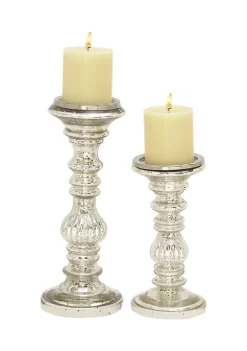 Brand new 👍 Traditional Metal Candle Holder - Set of 2 by Monroe Lane 😉