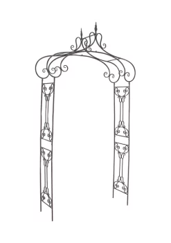 Cheap 😉 Traditional Metal Garden Arbor by Monroe Lane 👏 -Monroe Lane Sales Belk 18292