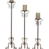 Cheapest 🌟 Metal Candle Holder - Set of 3 by Monroe Lane ⭐