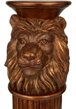 Hot Sale 👏 Traditional Polystone Pedestal Table by Monroe Lane ⌛ -Monroe Lane Sales Belk 18358